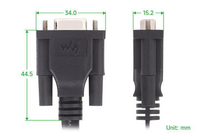 Console Cable RS232 to RJ45 Waveshare 26013