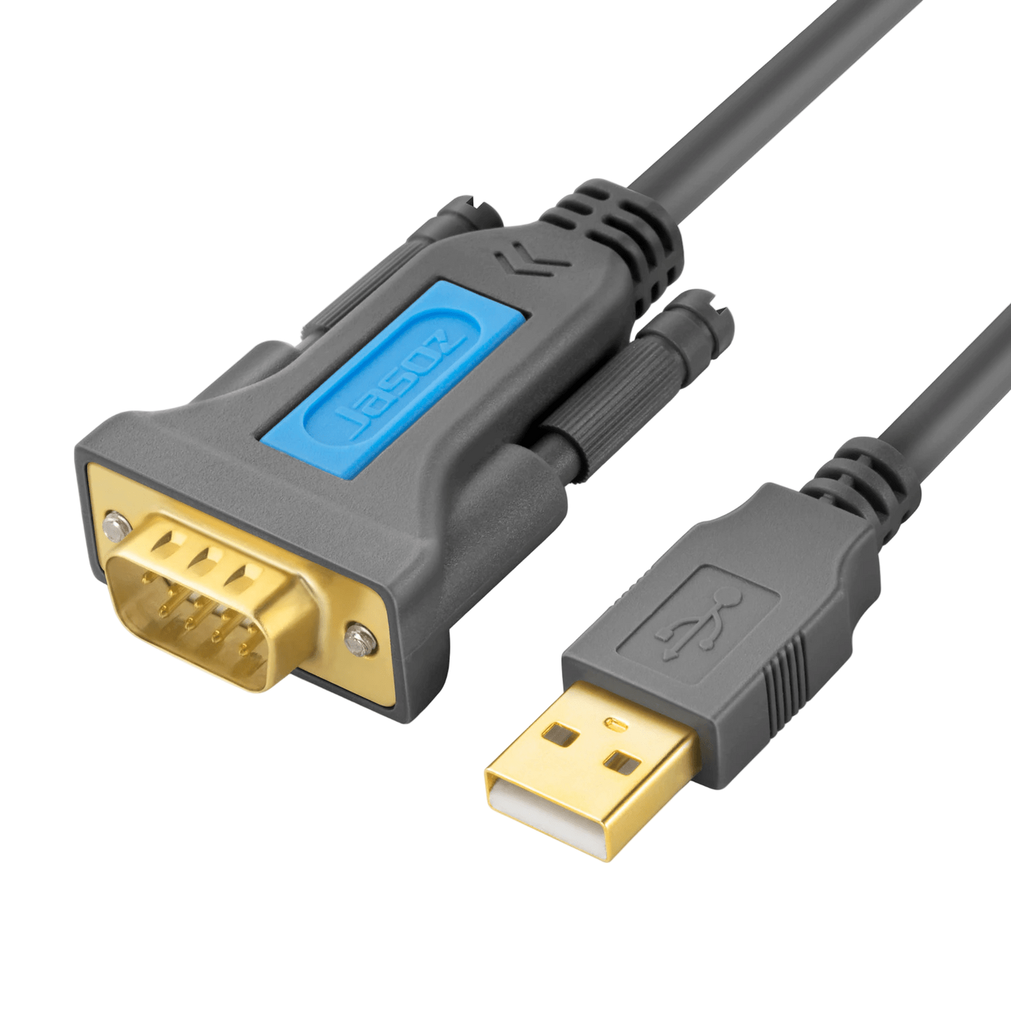 Кабель USB-RS232 male, 3 м, Prolific PL2303 Vention grey-blue