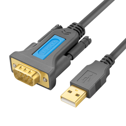 Кабель USB-RS232 male, 3 м, Prolific PL2303 Vention grey-blue