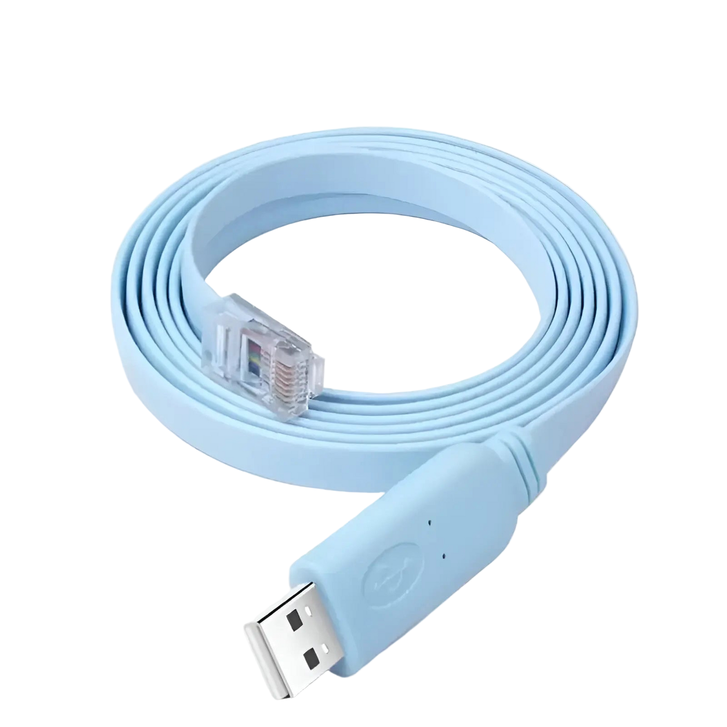 Консольный кабель для маршрутизатора Cisco; 1м; USB RS232 (RJ45), CH340