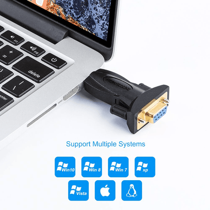 Перехідник USB to RS232 female (мама); PL2303; CableCreation