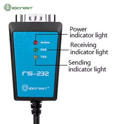 USB-RS232 FTDI Cable 1.5m 3 LED