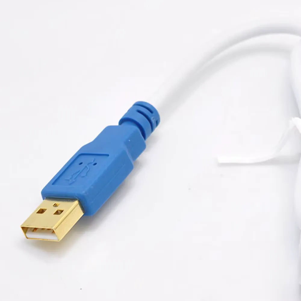 Переходник USB – RS232, FTDI чипсет, 20см, белый