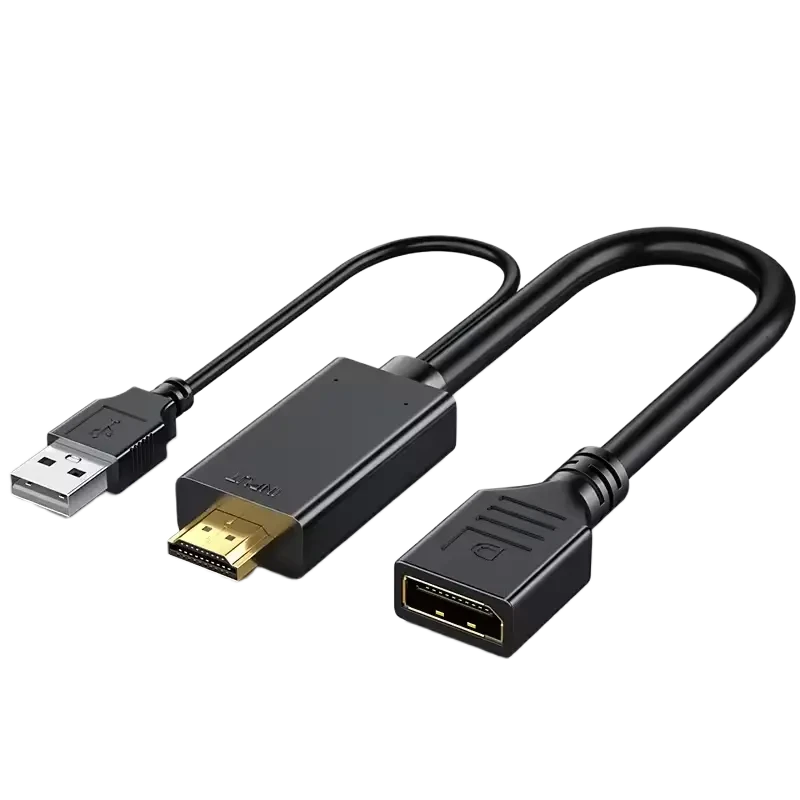 Конвертер HDMI to Displayport, 4K, HDMI 2.0