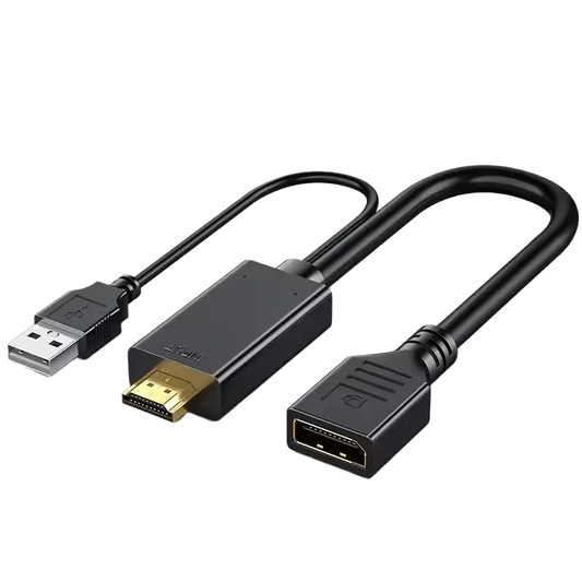 Конвертер HDMI to Displayport, 4K, HDMI 2.0