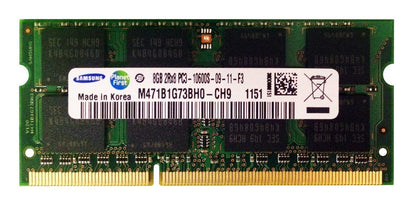 SODIMM 8Gb DDR3-1333 Samsung M471B1G73BH0-CH9
