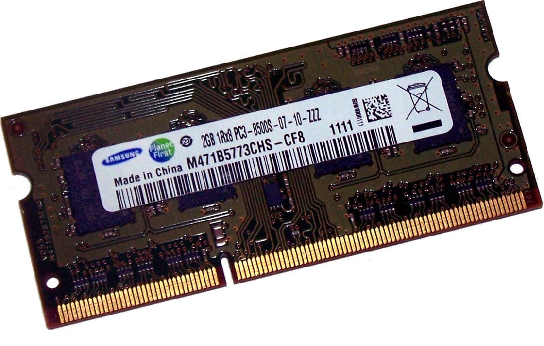 SO-DIMM 2Gb DDR3 1066 MHz PC-8500 Samsung M471B5773CHS-CF8