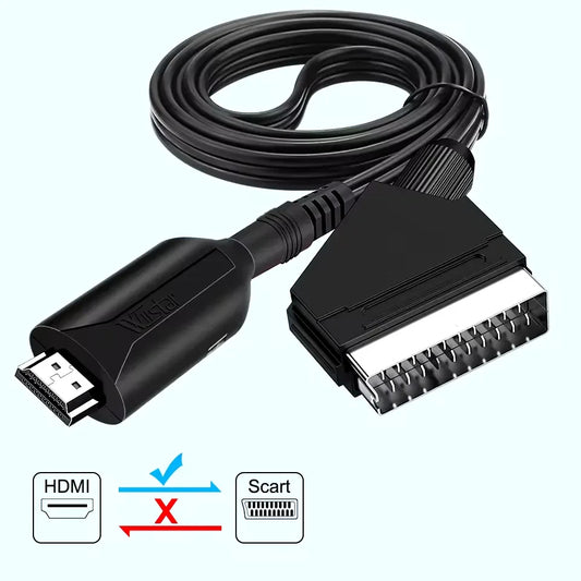 Кабель-переходник HDMI to SCART, Wiistar DZ17