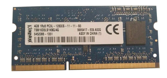 SODIMM 4Gb DDR3L 1600MHz Kingston TSB16D3LS1KBG/4G