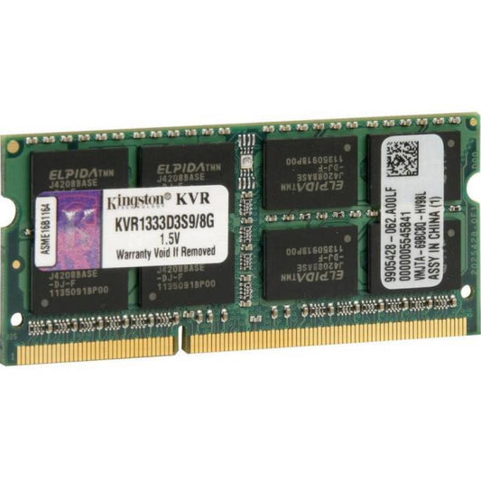 SODIMM DDR3 8Gb 1333 MHz Kingston (KVR1333D3S9/8G)