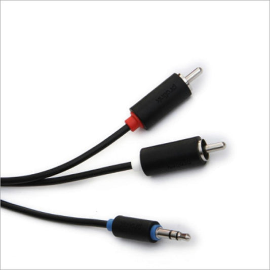 Кабель Jack 3.5mm тато/2RCA тато 5.0m Prolink (PB103-0500)