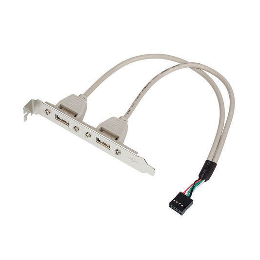 Кабель 2xUSB 2.0 Atcom (15257)