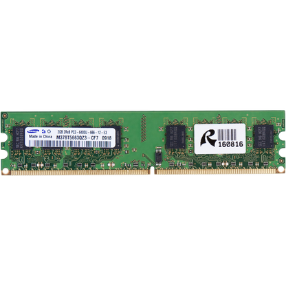 DIMM DDR2 2GB 800 MHz PC-6400 Samsung M378T5663QZ3-CF7