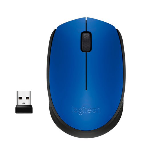 Мишка Logitech M171 Blue (910-004640) - бездротова оптична миша