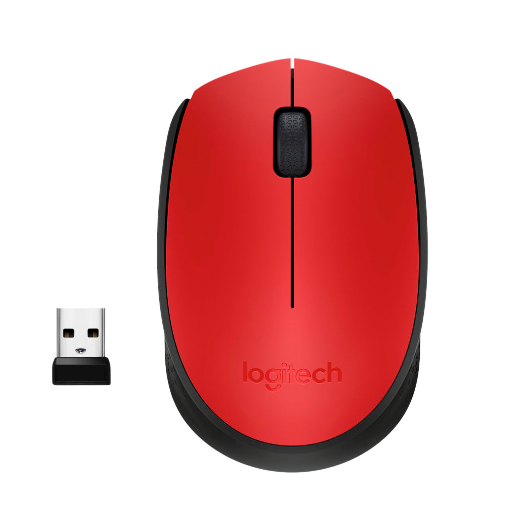 Мышка Logitech M171 Red (910-004641) – беспроводная оптическая мышь