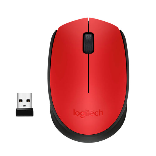 Мишка Logitech M171 Red (910-004641) - бездротова оптична миша