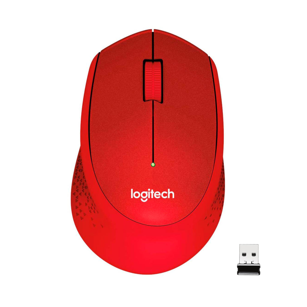 Мышка Logitech M330 Silent Plus Red (910-004911)