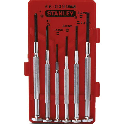 Набір викруток Stanley Watchmaker 6 шт (1-66-039)