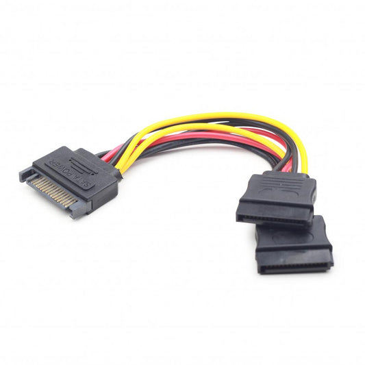 Кабель питания SATA Power 0.15m Cablexpert (CC-SATAM2F-01)