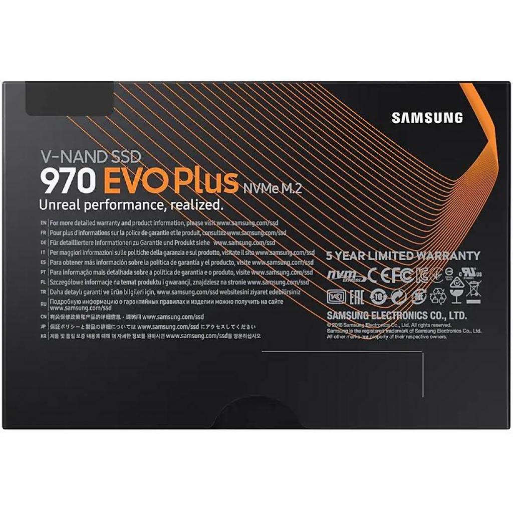 Накопитель SSD M.2 2280 1TB 970 EVO Plus Samsung (MZ-V7S1T0BW)