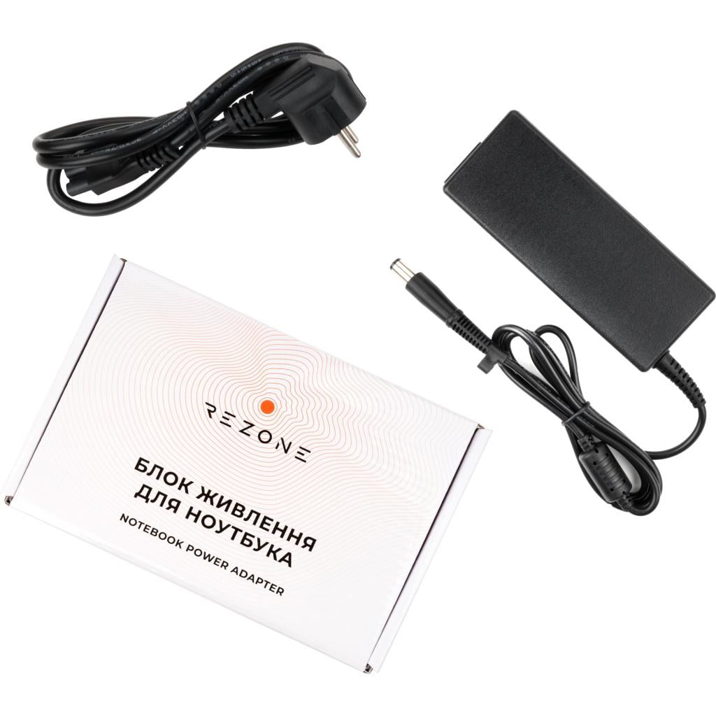 Адаптер для ноутбука Rezone HP 90W 19.5V 4.74A разъем 7.4*5.0 (RZPSHP90197450)