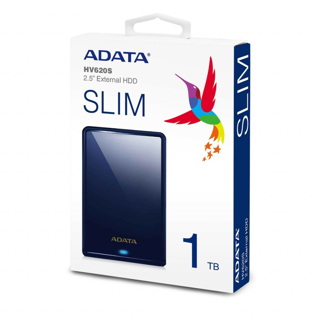 Наружный жесткий диск 2.5" 1TB ADATA (AHV620S-1TU31-CBL)