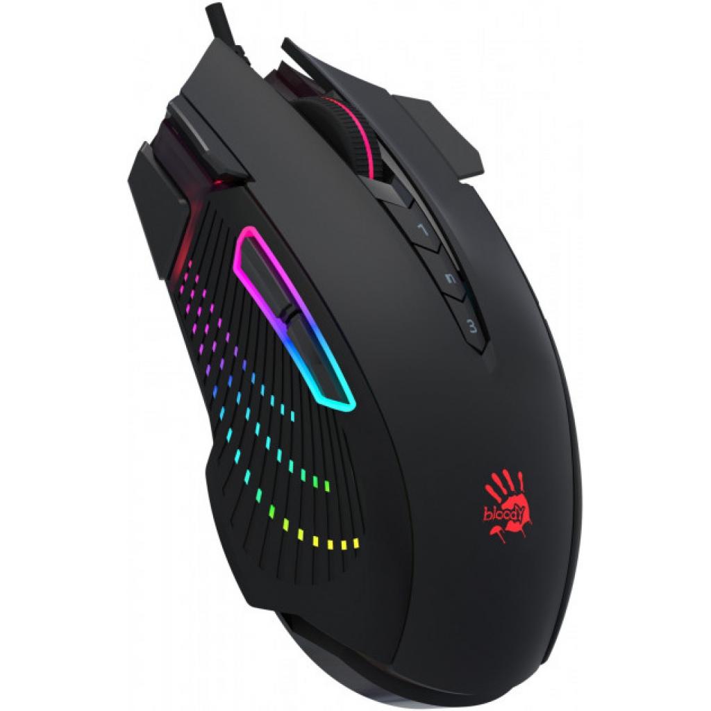 Мышка A4Tech Bloody J90s Black - Геймерская проволочная мышка с 8000 dpi