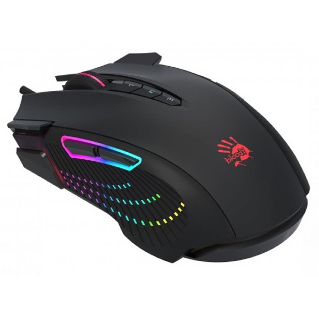 Мышка A4Tech Bloody J90s Black - Геймерская проволочная мышка с 8000 dpi