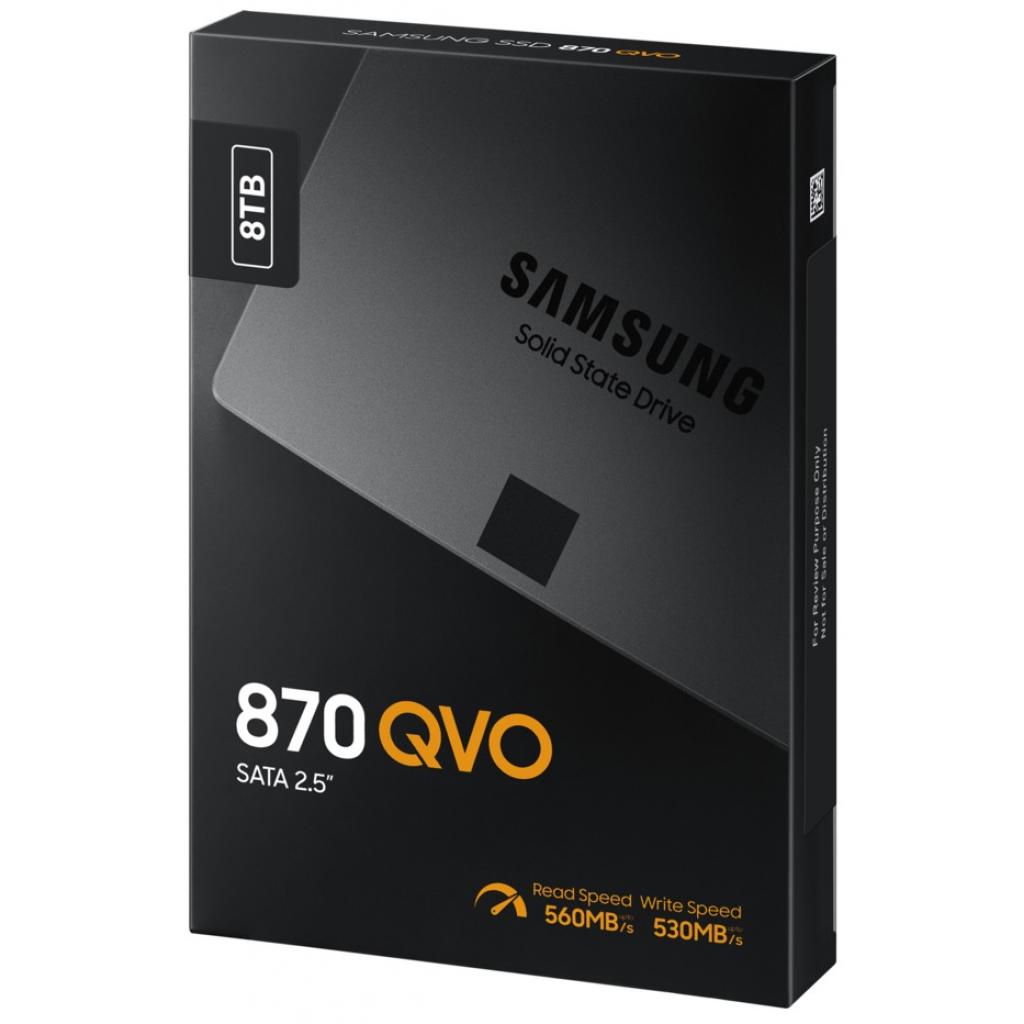Накопичувач SSD 2.5" 8TB 870 QVO Samsung (MZ-77Q8T0BW)