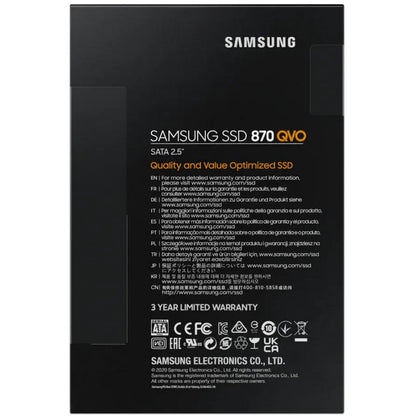 Накопичувач SSD 2.5" 8TB 870 QVO Samsung (MZ-77Q8T0BW)