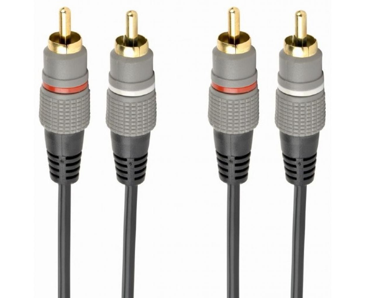 Кабель 2RCA to 2RCA 2.5m Cablexpert CCAP-202-2.5M