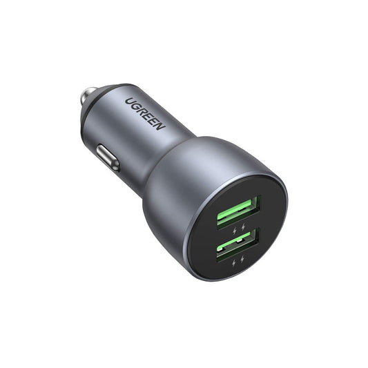 Зарядное устройство для Ugreen CD213 36W 2xUSB QC 3.0 3A Car Charger (10144)