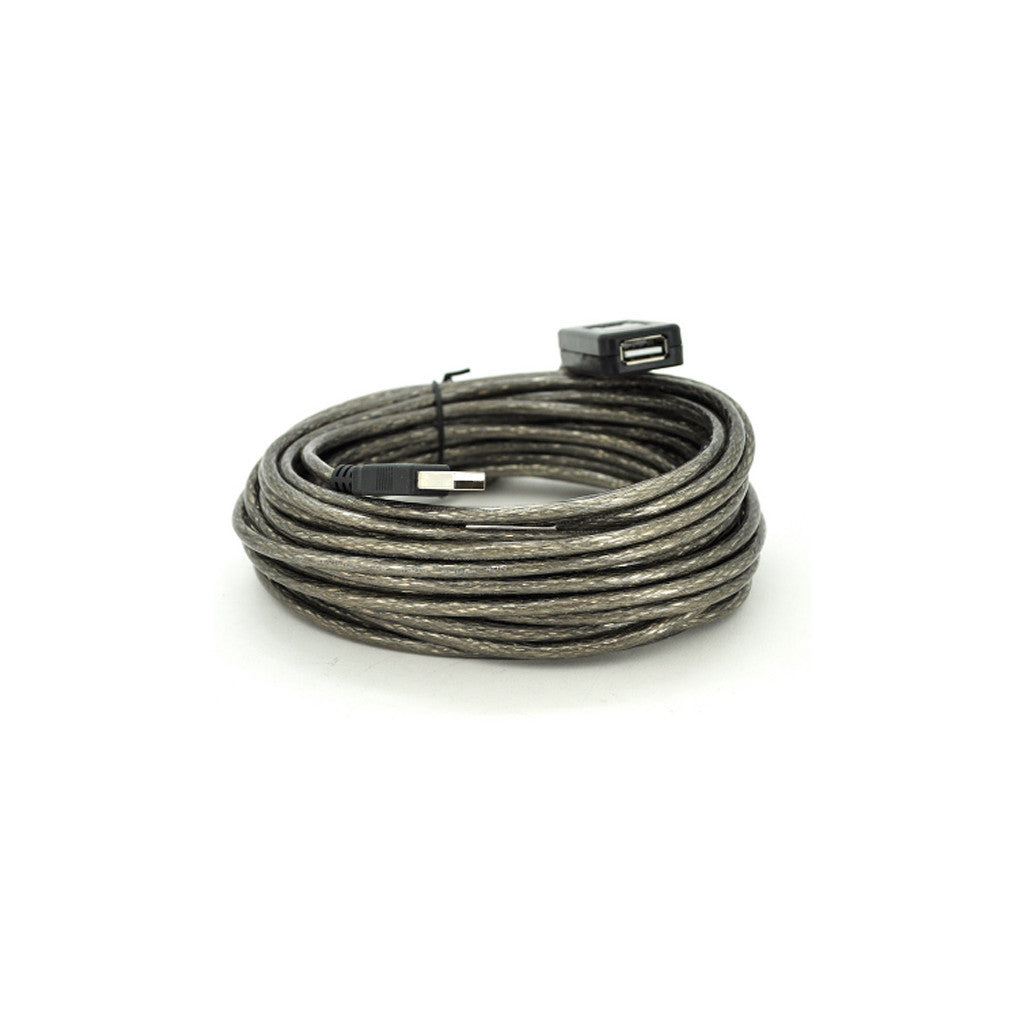 Дата кабеля USB 2.0 AM/AF 5.0m Active Merlion (YT-AECWC AM/AF-5.0m)