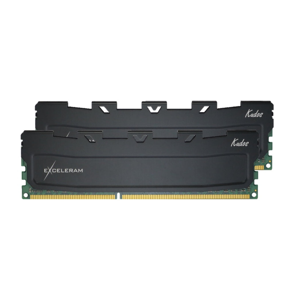 Модуль пам'яті DDR3 16GB (2x8GB) 1600 MHz Black Kudos eXceleram (EKBLACK3161611AD)