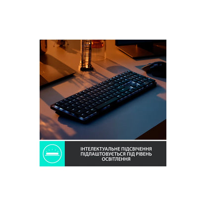 Клавиатура Logitech MX Mechanical Wireless Illuminated Performance Graphite (920-010757)