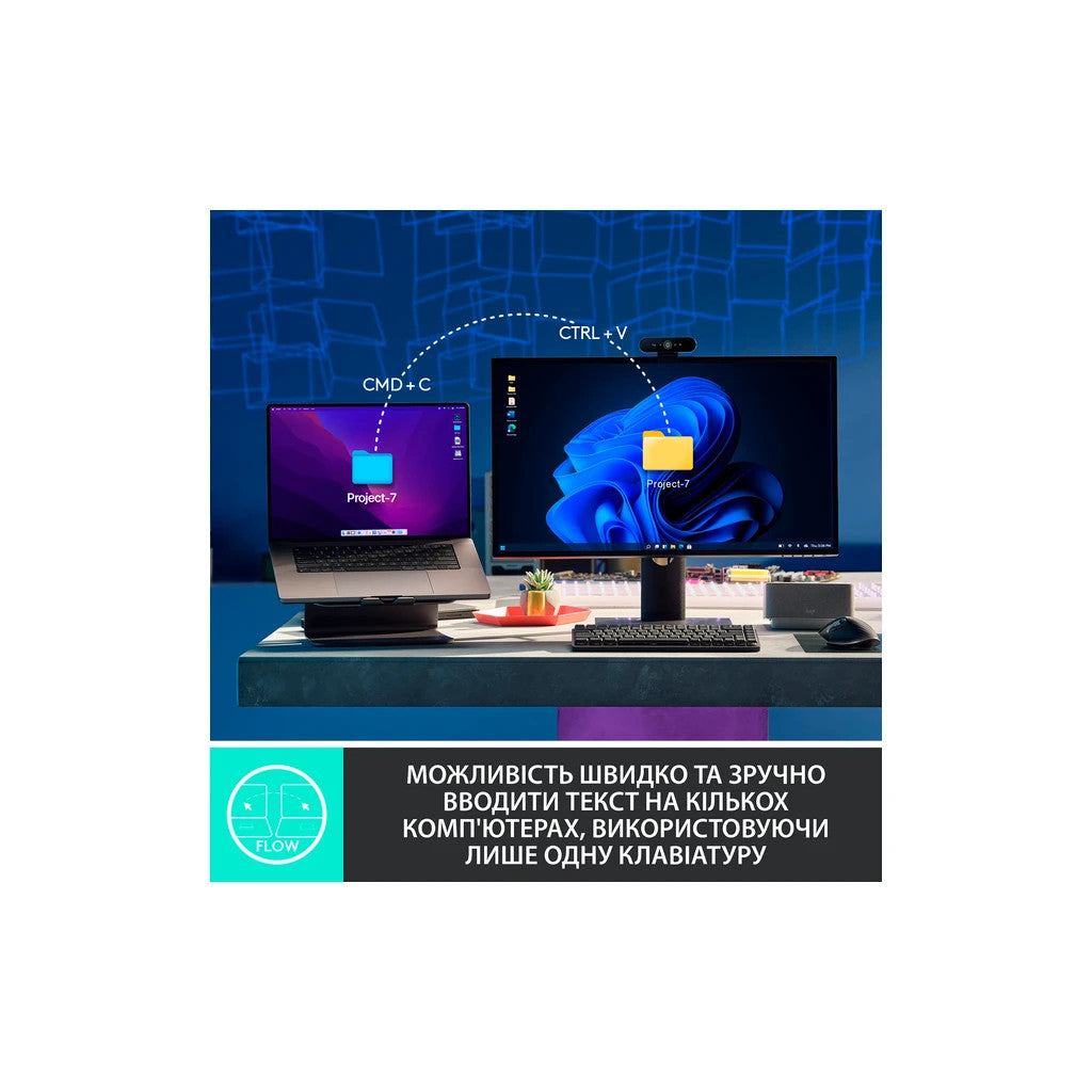 Клавиатура Logitech MX Mechanical Wireless Illuminated Performance Graphite (920-010757)