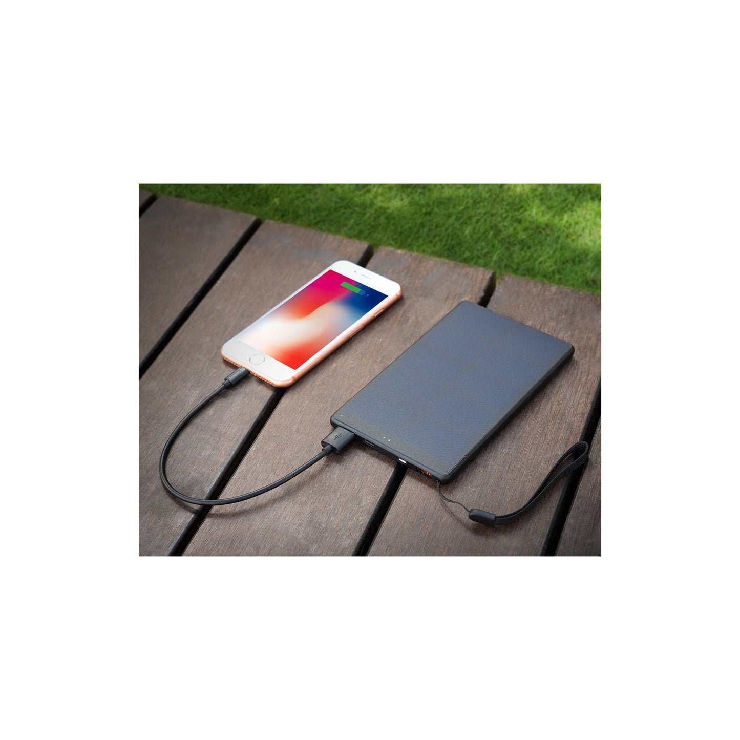 Батарея універсальна Sandberg 10000mAh, Urban, Solar Panel 5V/450mA, PD/18W, Q.C/3.0, USB-C, Micro-USB, USB-A (420-54)