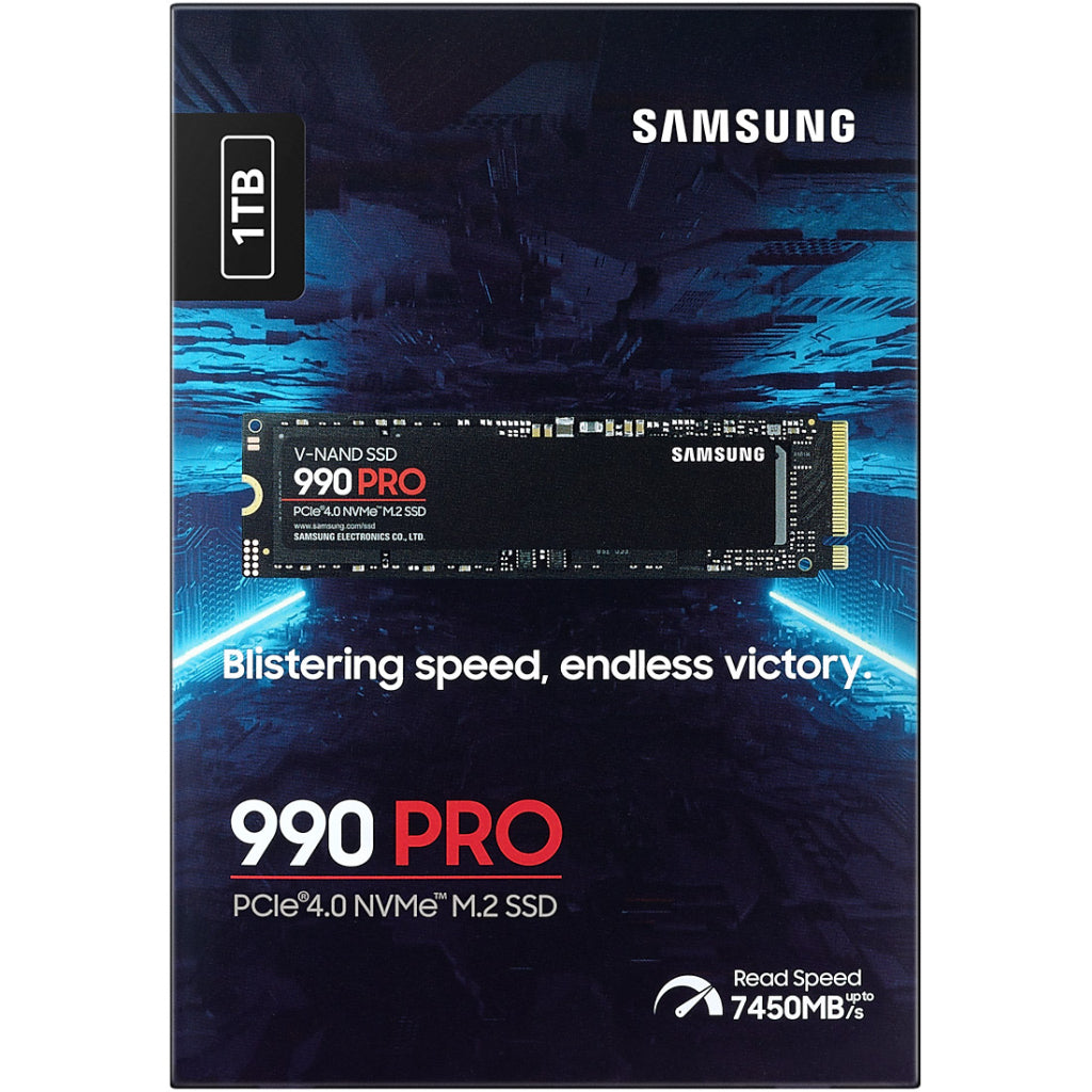 Накопичувач SSD M.2 2280 1TB 990 PRO Samsung (MZ-V9P1T0BW)