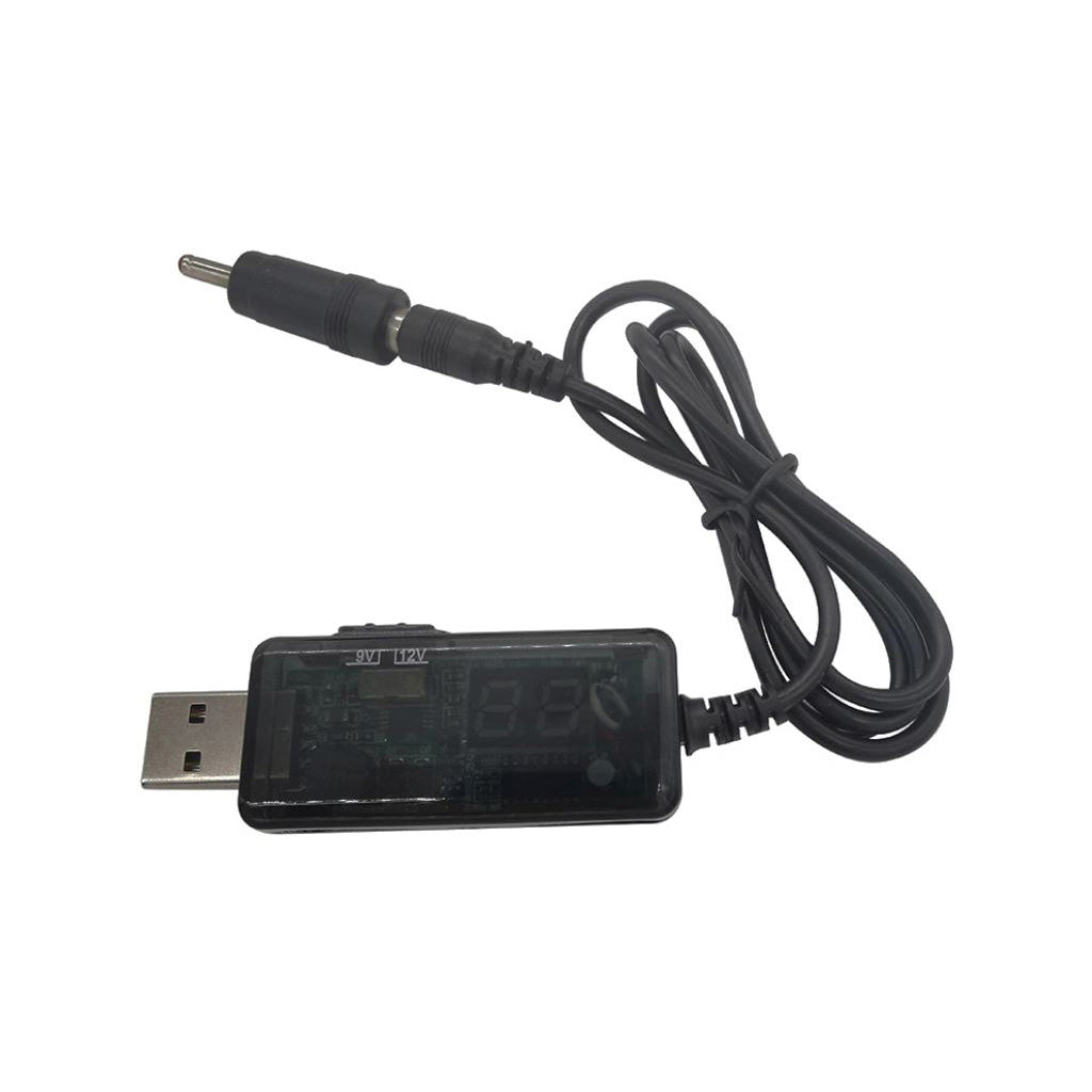 Кабель питания USB 5V to DC 9V/12V 5.5*2.1/3,5*1,35 mm Dynamode (KWS-912V)