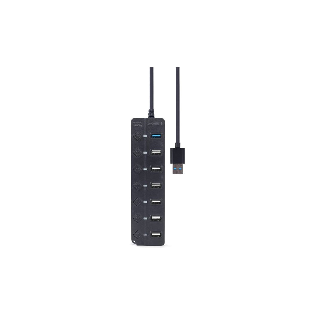 Концентратор Gembird 7 ports (UHB-U3P1U2P6P-01)