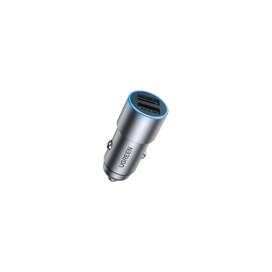 Зарядное устройство для USB-A Dual 24W QC Grey (CD130)