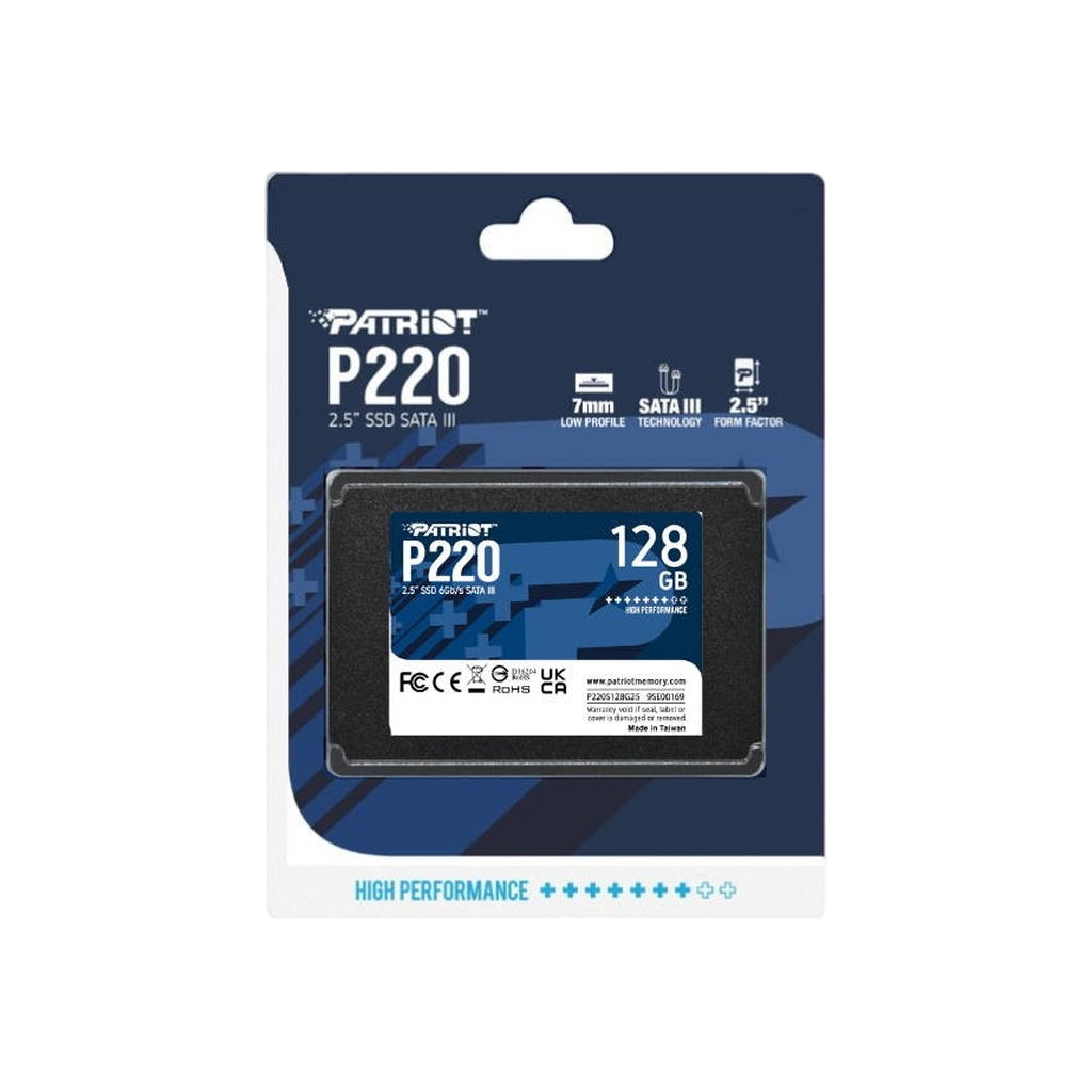 Накопичувач SSD 2.5" 128GB P220 Patriot (P220S128G25)