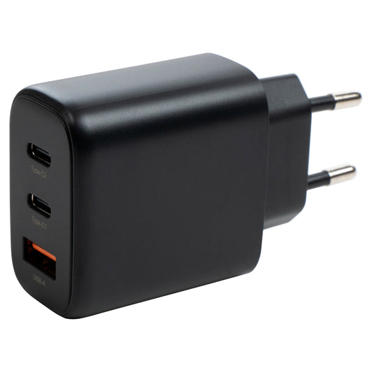 Зарядное устройство для Vinga GaN 65W PD+QC (VCPCHCCA65B)