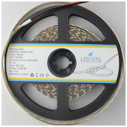 Светодиодная лента LED-STIL 6000K LS2835-120B6-IP33