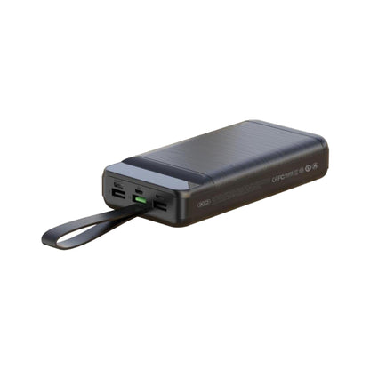 Батарея універсальна XO 40000mAh, PD/18W, QC3.0/22.5W, ліхтар, Input(Micro,Type-C,Lightning), Output(3*USB,Type-C) (XO-PR157 / 29213)