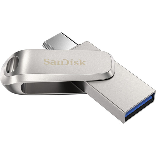 USB флеш накопитель SanDisk 64GB Dual Drive Luxe USB 3.1+Type-C (SDDDC4-064G-G46)
