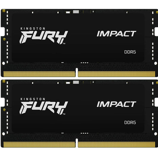 Модуль памяти Kingston FURY Impact DDR5 32GB (2x16GB) 5600MHz KF556S40IBK2-32