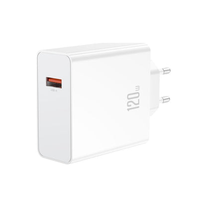 Зарядное устройство для XO L128 120W с cable Type-C white (XO-L128-WH)