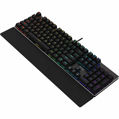 Клавиатура AOC GK500 RGB Outemu Red USB Black (GK500DR2R)
