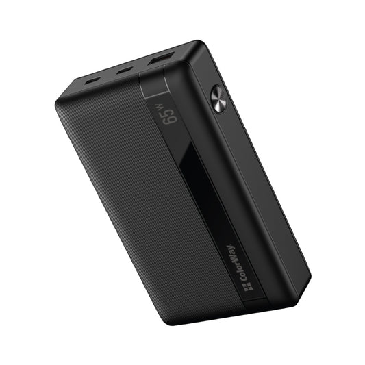 Батарея универсальная ColorWay 20 000 mAh PD/65W, QC/3.0, черный (CW-PB200LPA3BK-PDD)